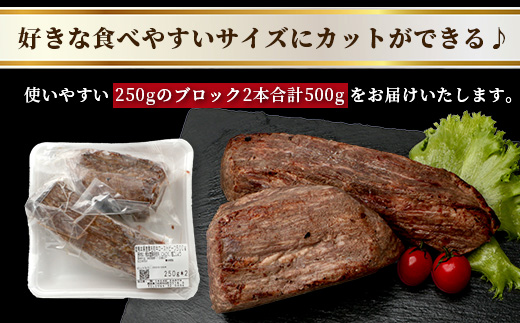 絶品! 熊本県産 黒毛和牛 ローストビーフ 500g 《 黒毛 和牛 100％ 国産 霜降り 赤身 ブランド牛 上質 ごちそう ロースト ビーフ 常備 冷凍 熊本県 》 113-0510