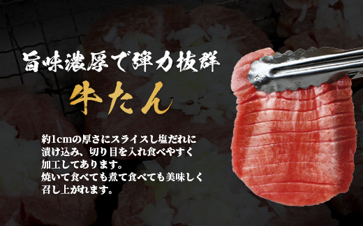 厚切り 牛 ハラミ ステーキ＆ 厚切り 牛タン 【合計 1㎏ 】 焼肉 バーベキュー キャンプ アウトドア ハラミ 焼き肉 カット済み 塩味 牛肉 肉 冷凍 パック 067-0672