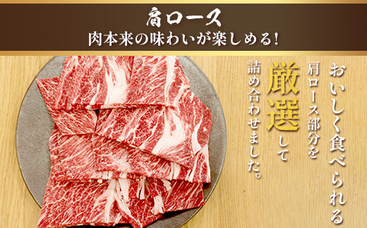 くまもとあか牛 焼肉セット 《 カルビ焼肉用 500g・肩ロース焼肉用 500g 》 焼き肉 カルビ バラ ロース 肩ロース 焼肉 計1kg