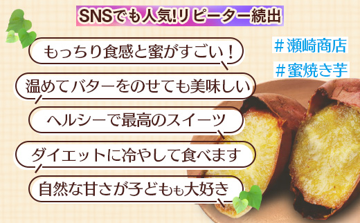 【11月～順次発送】 蜜 焼き芋 紅はるか 焼いも 合計2.4kg (120g 個包装 ×20 パック ) 国産 真空袋 真空パック 焼芋 やきいも焼きいも 焼き芋 さつまいも 常温 042-0582