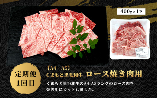 【定期便3回】くまもと黒毛和牛 家族でお楽しみ定期便 《 ロース すき焼き 焼肉 ハンバーグ10個 》【合計2.3kg】ブランド牛 国産 牛肉 冷凍 熊本県 113-0522