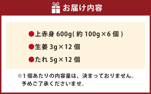 【フジチク ふじ馬刺し】馬刺し 上赤身 計約600g 馬刺 馬肉 赤身肉 赤身