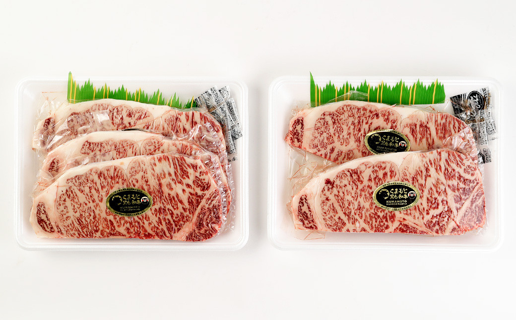 くまもと黒毛和牛 ロースステーキ 1.1kg(220g×5枚)