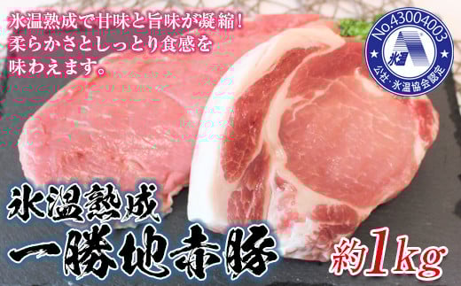 氷温豚（一勝地赤豚）約1kg FKP9-310