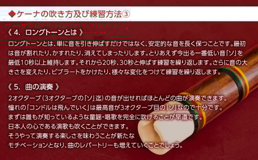 【球磨村産竹使用】アンデス楽器 ケーナ FKP9-437