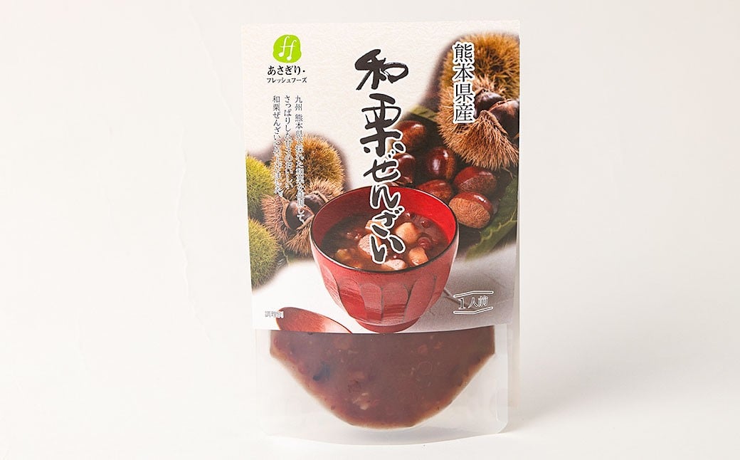 和栗ぜんざい 160g×4パック 計640g 小豆 あずき 栗 くり お餅 白玉団子 アイス かき氷 