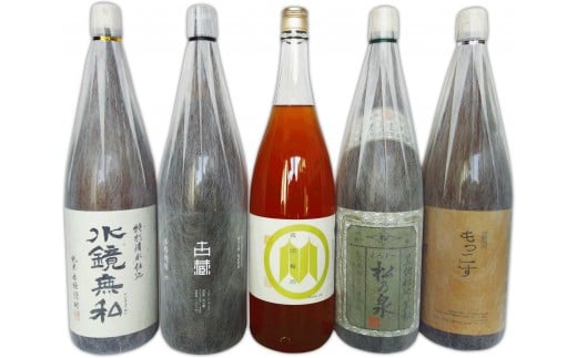 球磨焼酎　松の泉　飲み比べ5本(1800ml×5本)セット