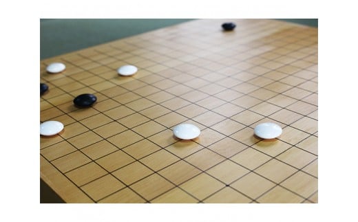 本榧二寸接卓上碁盤（板目）