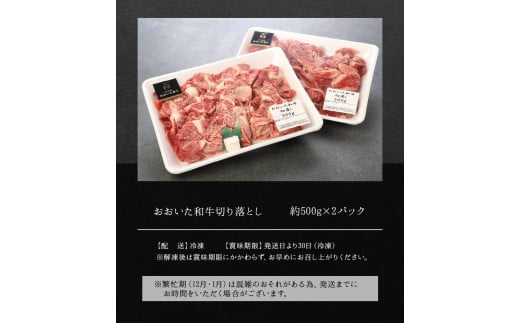 おおいた和牛　切り落とし　約1.0kg