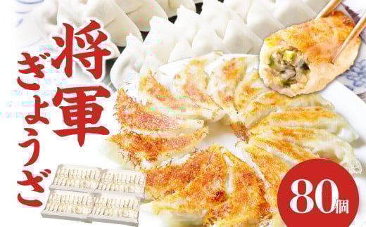 将軍ぎょうざ 80個 (20個×4箱)
