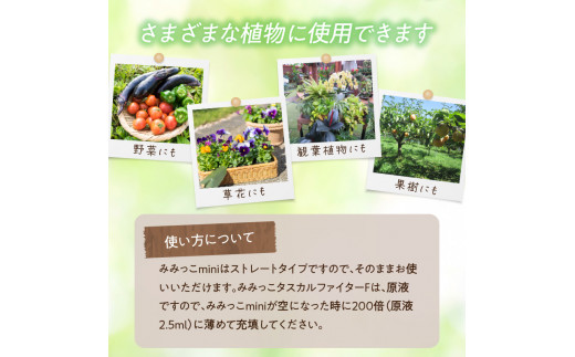 æ€ç©æŽ»æ§æãã¿ã¿ã£ãminiïŒã¿ã¿ã£ãã¿ã¹ã«ã«ãã¡ã€ã¿ãŒFïŒåæ¶²ïŒ 2 çš®é¡ã»ãã