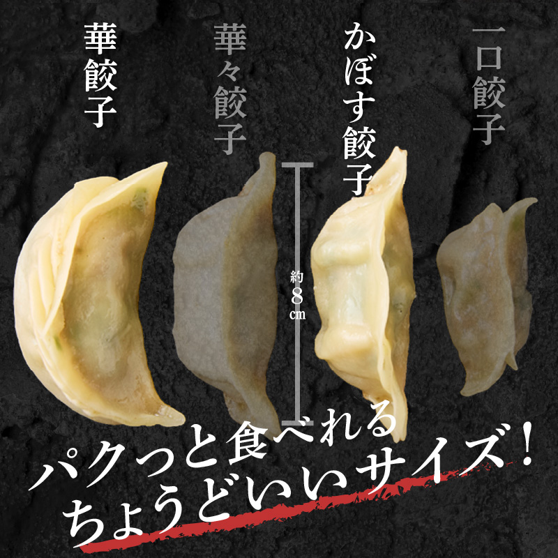 華永餃子セットD（華×2、かぼす×1） 計34個