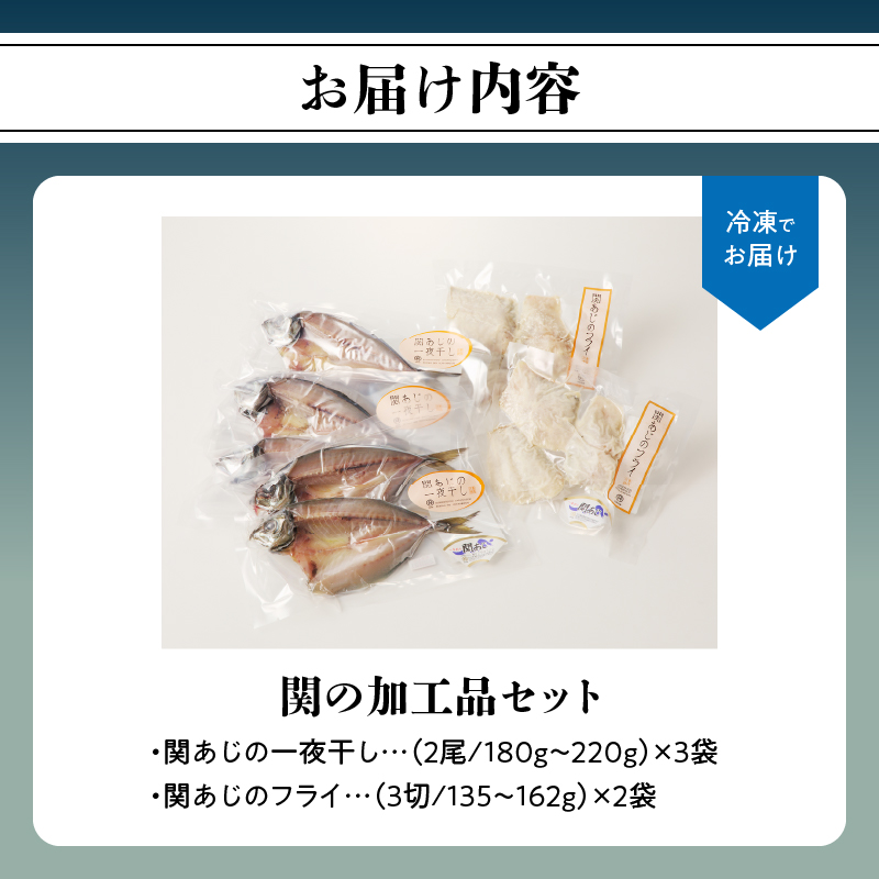 関の加工品セット