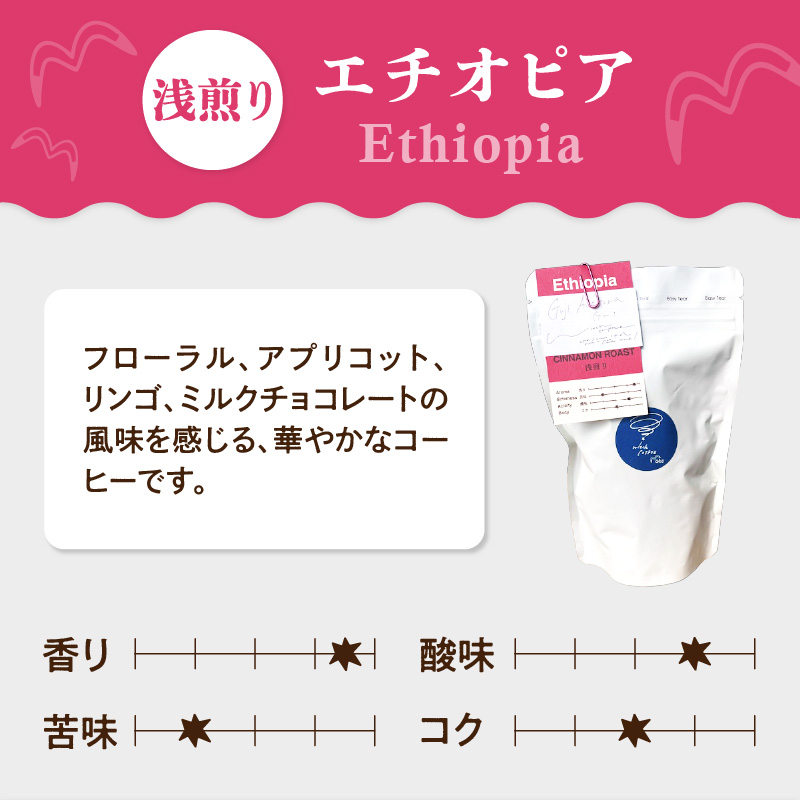 スペシャルティコーヒー コーヒー豆100g×3袋入り ギフトセット