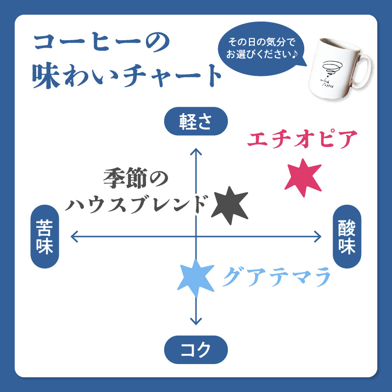 スペシャルティコーヒー コーヒー豆100g×3袋入り ギフトセット