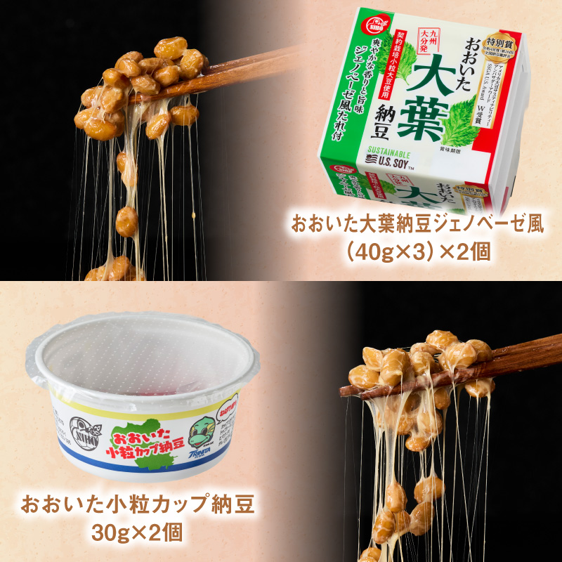 大分のふるさと納豆 食べ比べ8種類セット