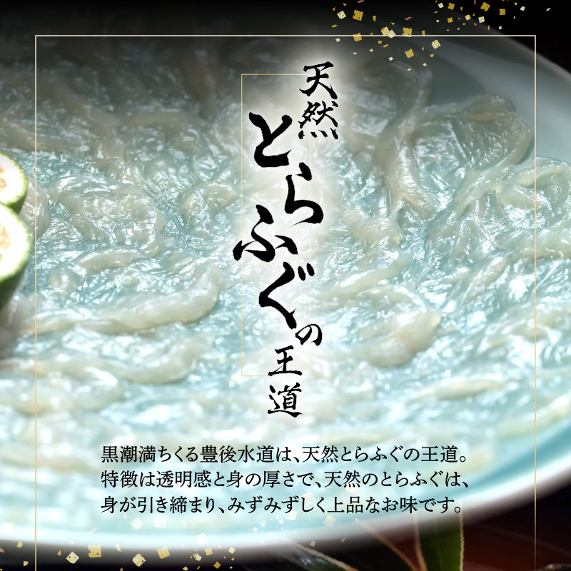 豊後水道【天然】とらふぐコース ペアお食事券