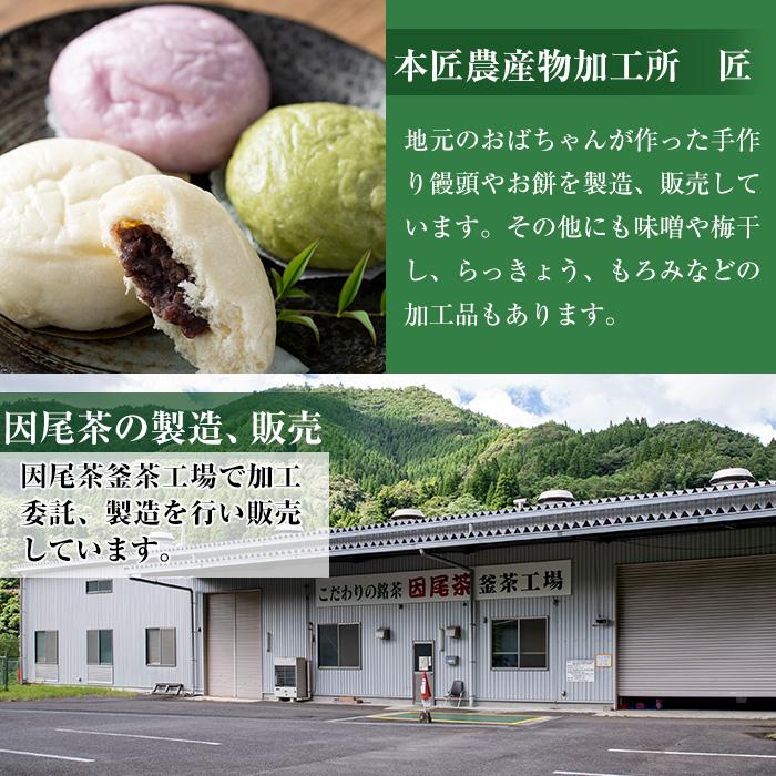 釜炒り 因尾茶 ティーバッグ (計6個・3個入×2袋) お茶 緑茶 茶 ティーバッグ 釜炒り 特産品 お取り寄せ 個装 大分県 佐伯市【AH65】【きらり】