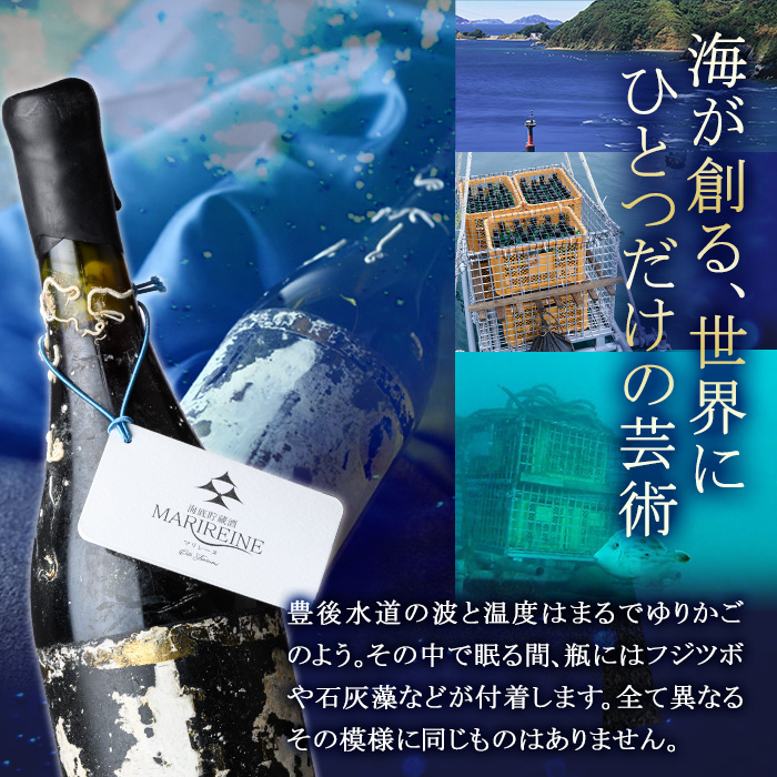 海底貯蔵ワイン 赤 MARIREINE オーベルマチュ パルーザ シラー ヴィオニエ2021(750ml・1本)フランスワイン ワイン 赤ワイン 酒 パーティー マリレーヌ 海底酒 熟成 大分県 佐伯市【FP024】【フルタ酒店】