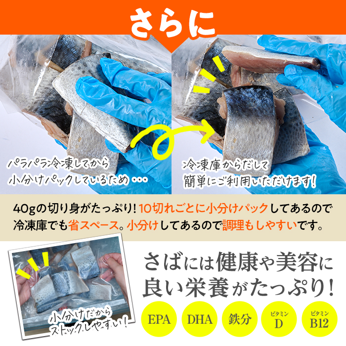 訳あり・さば 切り身(総計約1.2kg・30切)セット 冷凍 国産 切身 魚 海鮮 おかず 骨抜き 骨なし 骨取り 鯖 お弁当 惣菜 簡単調理 無塩フライ 塩焼き 味噌煮 大分県 佐伯市【AQ88】【株式会社　やまろ渡邉】