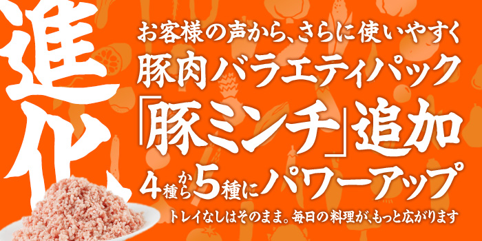 豚肉 バラエティーパック (合計2kg・5種)豚バラ しゃぶしゃぶ 鍋 とんかつ ロース 小分け 個包装 豚こま 小間切れ スライス ミンチ セット 詰め合わせ 冷凍 食べ比べ 国産 大分県 佐伯市【BD320】【西日本畜産】
