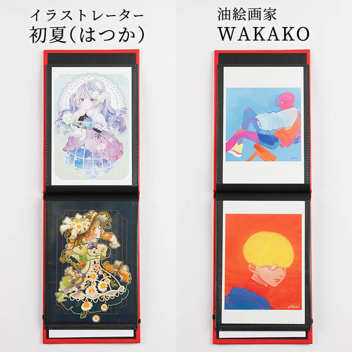 創作グループ「かるくびるど」作家4名の ポストカード セット (ランダム4枚) イラスト アート カード はがき 絵 雑貨 絵画 オリジナル インテリア 大分県 佐伯市 【JF001】【まんがスタジオもとちゃん.ネット】