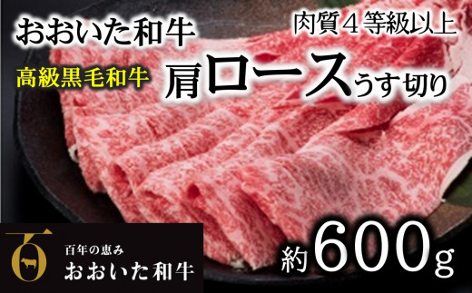 【おおいた和牛】黒毛和牛 霜降りロースうす切り（約600ｇ）