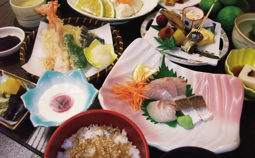 臼杵湯の里　宿泊券　3名様1室1泊2食付≪鮮度抜群☆海鮮会席コース≫
