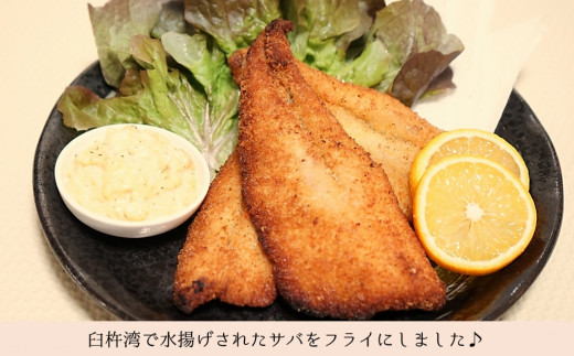 身がぷりぷり♪臼杵産サバフライ(2パック)　冷凍　骨取り鯖