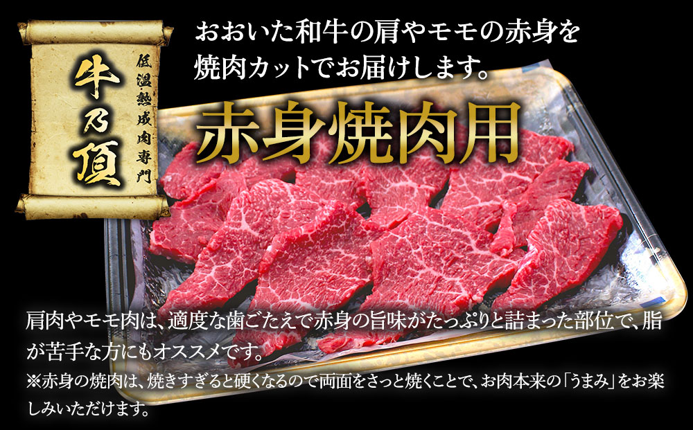 おおいた和牛 赤身焼肉セット3種(特選赤身250g  赤身300g 赤身カルビ250g)牛肉 和牛 ブランド牛 黒毛和牛カルビ 赤身肉 焼き肉 焼肉 バーベキュー 大分県産 九州産 津久見市 熨斗対応 【tsu0018019】