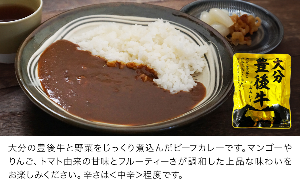 大分豊後牛ビーフカレー 5袋セット レトルト カレー ビーフ レトルト食品 和牛カレー お惣菜 大分県産 九州産 津久見市 熨斗対応