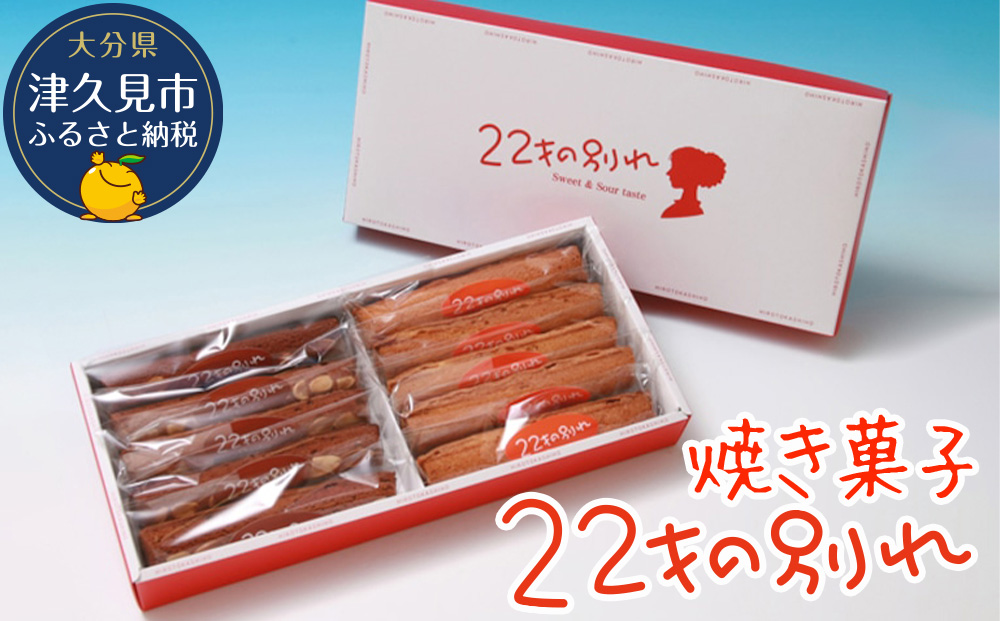 焼き菓子 22才の別れ (オレンジ棒5本・チョコ棒5本セット)  マドレーヌ フルーツケーキ パウンドケーキ オレンジピール チョコレート 洋菓子 和菓子 茶菓子 詰め合わせ ギフト 大分県産 九州産 津久見市【tsu003901】