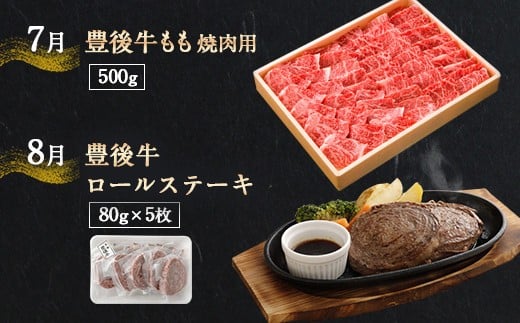 【お肉定期便 12回】おおいた豊後牛と大分県産肉加工品の頒布会 1年