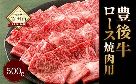 大分県竹田産 おおいた和牛 ロース 焼肉用 【500g】