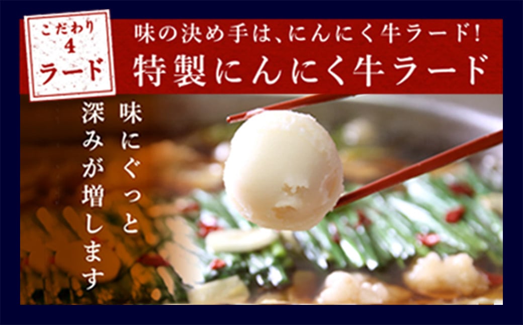 もつ鍋 セット 3〜4人前 塩とんこつ 【陽はまたのぼる】
