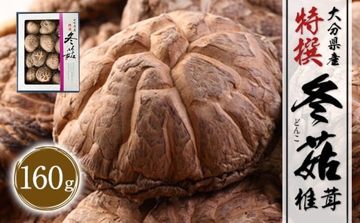 大分県産 特選どんこ 160g （乾しいたけ） FT15