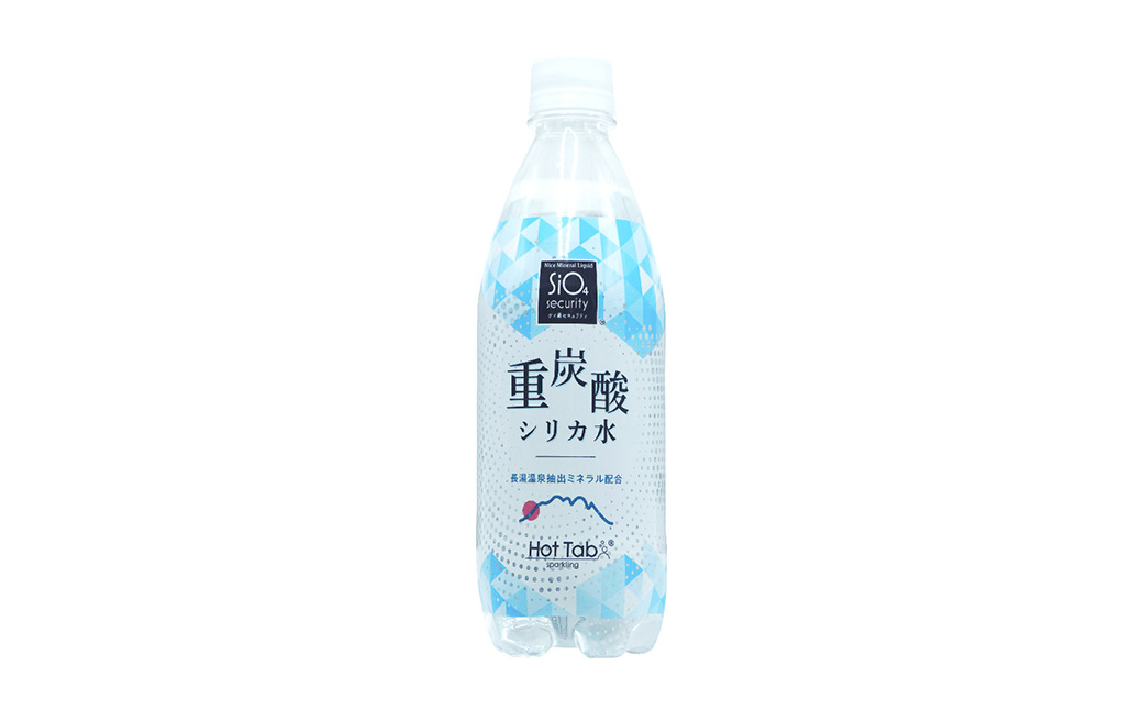「ケイ素(シリカ)」配合！ 重炭酸シリカ水 500ml×24本 計12L