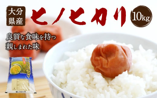 【令和6年産新米】大分県産 ヒノヒカリ 10kg 【2024年10月下旬発送開始予定】