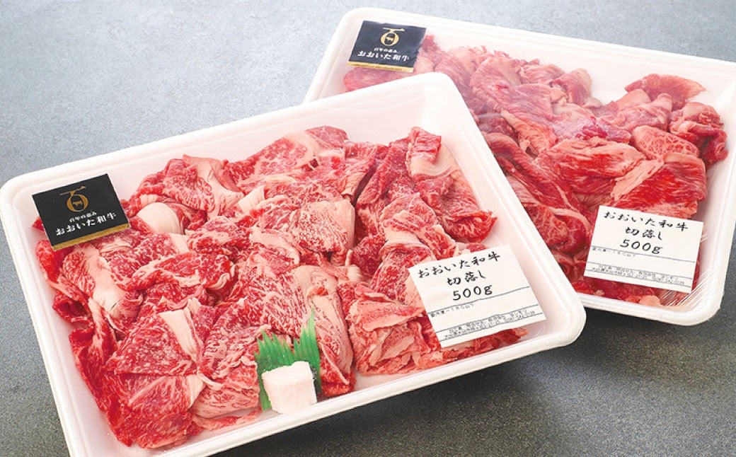 おおいた和牛 切り落とし 約500g×5パック 計約2.5kg