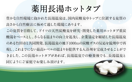 【話題の炭酸入浴剤を手軽にお試し！】 薬用 長湯 ホットタブ classic 10錠入り×3袋 入浴剤