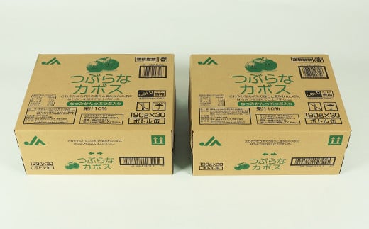 つぶらなカボス 60本（30本入×2ケース） 190g ／ つぶらな つぶらなカボス ジュース 2ケース かぼすドリンク 清涼飲料水 人気 子供 おすすめ 果汁飲料 ご当地ジュース かぼす 飲料 60本 詰めあわせ ギフト プレゼント セット 贈答 家庭用 JAフーズおおいた ＜131-201＞