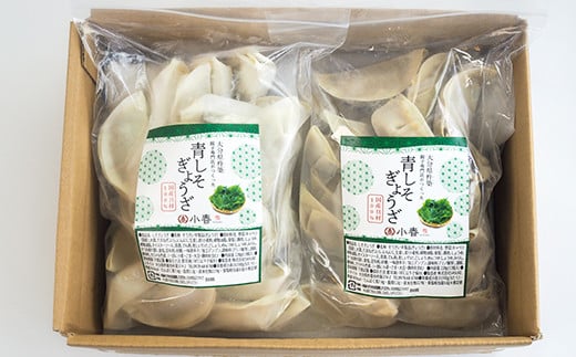 杵築ぎょうざ小春の青しそぎょうざ 40個 冷凍 餃子 人気 国産 ぎょうざ ギョーザ ＜152-002_5＞