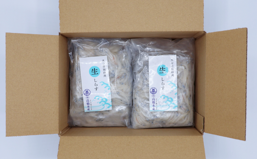 豊後別府湾生しらす 計 1kg（100g×10パック） 国産 添加物不使用＜108-222＞
