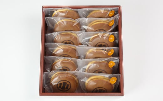 どら焼き・バターどら焼き 各6個 計12個セット【和菓子 木付や】 人気 和菓子 詰め合わせ 生菓子 どらやき どら焼き ドラ焼き 食べ比べ ＜117-003_5＞