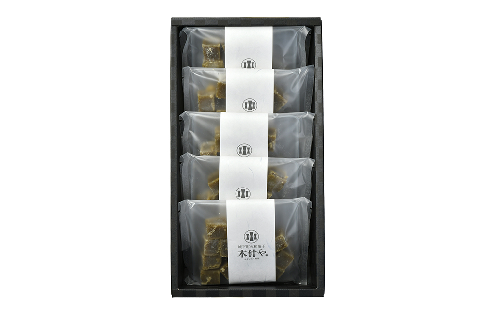 一口羊羹（抹茶）5袋セット【和菓子 木付や】 ／ 和菓子 お菓子 羊羹 一口 ようかん ヨウカン ギフト お取り寄せ ＜117-022＞