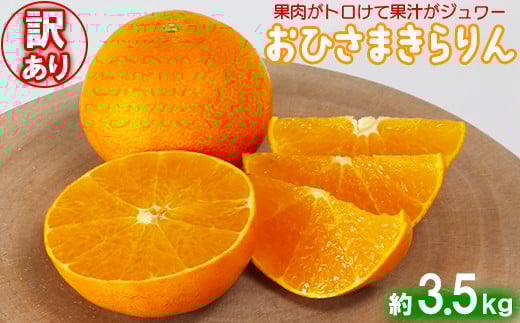 【訳あり・優品】今村農園の「おひさまきらりん 約3.5kg」 甘い オレンジ みかん ミカン 清美 12月発送 1月発送 先行予約 3.5kg わけあり 柑橘類 フルーツ ＜107-019_7＞