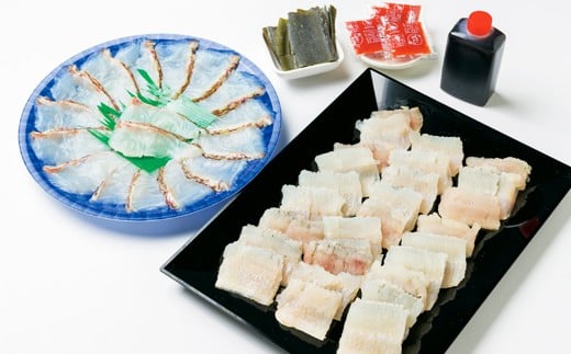 豊後絆屋 鯛しゃぶ & 鱧しゃぶしゃぶセット 3人前〜5人前 鍋 魚 鱧 はも ハモ 鯛しゃぶ 鱧しゃぶ 湯引き しゃぶしゃぶ 骨切り 冷凍 ＜101-017_5＞