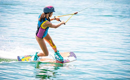 【体験チケット】ウェイクボード 1名 レンタル 15分 【マリンショップBUZZ】＜163-007＞