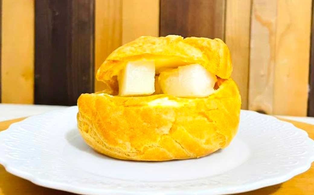 酒粕わらびもちシュークリーム 5個 シュークリーム わらびもち わらび餅 洋菓子 和菓子 和風スイーツ 和風 菓子 お菓子 酒粕 九州 大分県 豊後大野市 冷凍