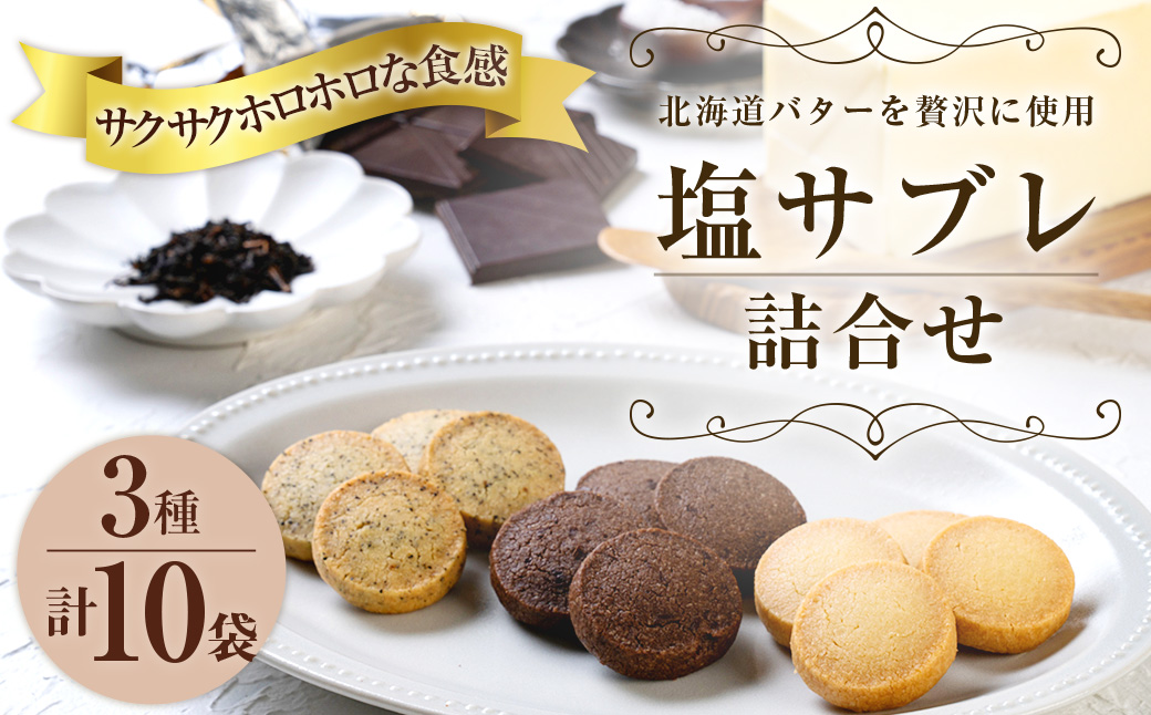 125-965 塩サブレ 詰め合わせ 焼き菓子 クッキー 豊後大野市